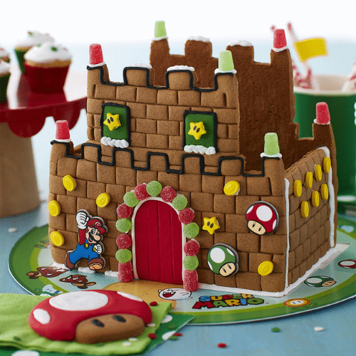 Wilton Super Mario Gingerbread Castle Kit