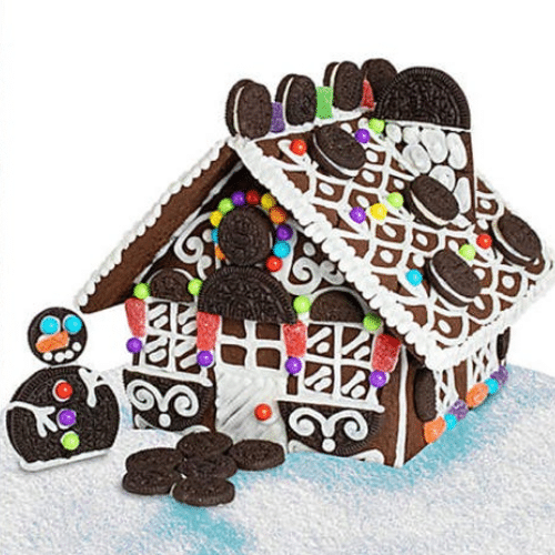 Oreo Holiday Chocolate Cookie House