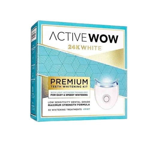 Active Wow 24K Premium Teeth Whitening Kit