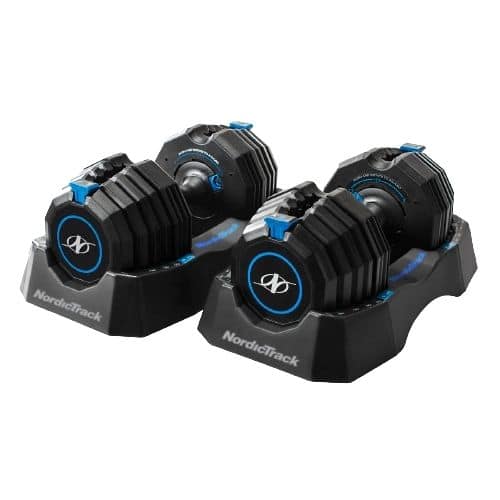 NordicTrack Select-A-Weight 55 lb Dumbbell Set