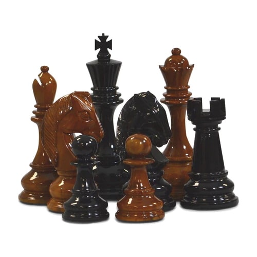 MegaChess 8-Inch Teak Giant Chess Set
